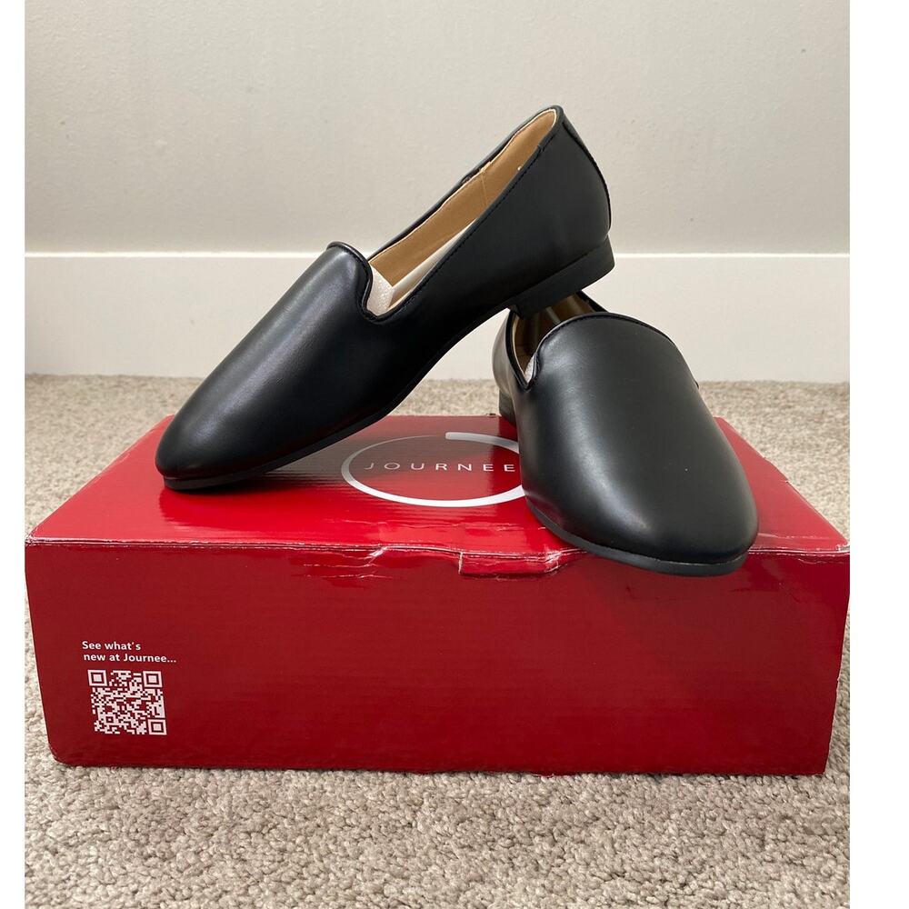 New Journee Collection Ishani Black Ballet Flats Women’s Size 6